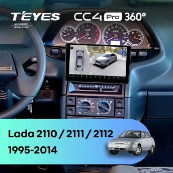 Штатная магнитола Teyes CC4 Pro 360 12/256 Lada 2112 (1995-2014)