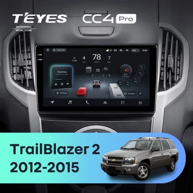 Штатная магнитола Teyes CC4 Pro 8/128 Chevrolet TrailBlazer 2 (2012-2015)