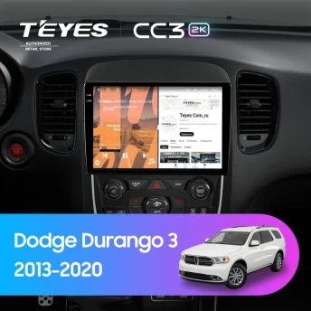 Штатная магнитола Teyes CC3 2K 4/64 Dodge Durango 3 (2013-2020)