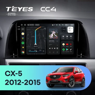 Штатная магнитола Teyes CC4 6/64 Mazda CX-5 (2012-2015) Тип-A