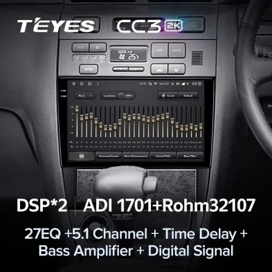 Штатная магнитола Teyes CC3 2K 6/128 Nissan Cefiro 2 A32 (1994-2000) F1