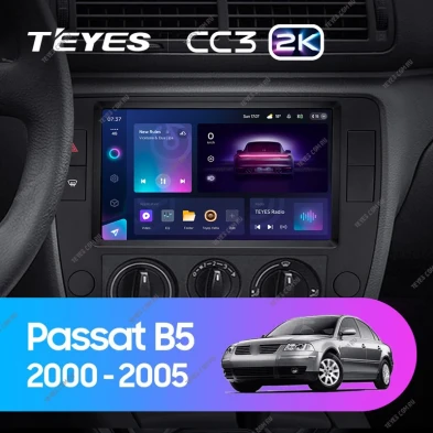 Штатная магнитола Teyes CC3 2K 4/64 Volkswagen Passat B5 (2000-2005)