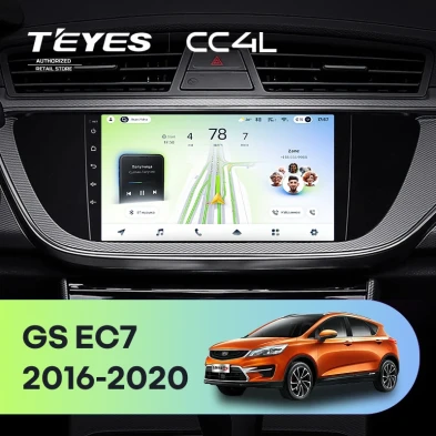 Штатная магнитола Teyes CC4L 6/64 Geely Emgrand EC7 (2016-2020) F1