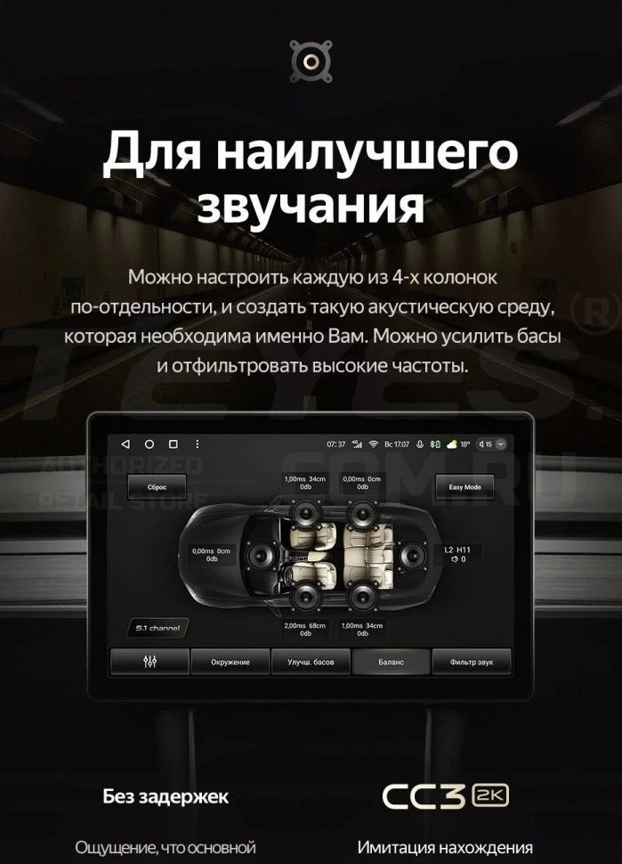 Штатная магнитола Teyes CC3 2K 6/128 Volkswagen Golf (2003-2009) (11")