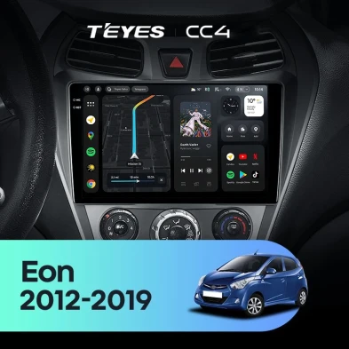 Штатная магнитола Teyes CC4 6/64 Hyundai Eon (2012-2019)