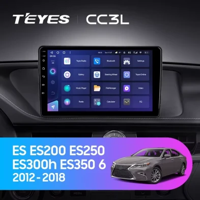 Штатная магнитола Teyes CC3L 4/32 Lexus ES ES200 ES250 ES300h ES350 XV60 VI (2012-2018) Тип-B