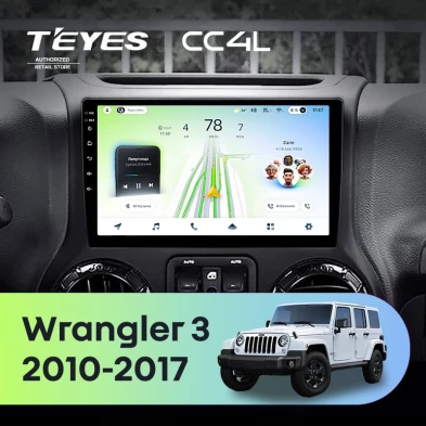 Штатная магнитола Teyes CC4L 6/64 Jeep Wrangler 3 JK (2010-2017) L14