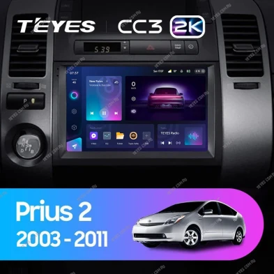 Штатная магнитола Teyes CC3 2K 4/32 Toyota Prius XW20 (2003-2011) F1