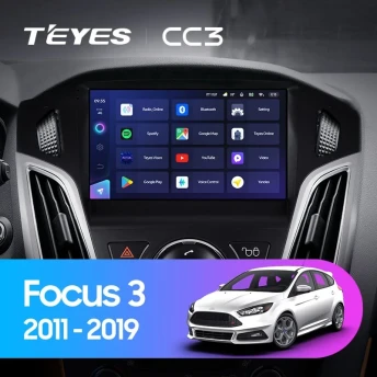 Штатная магнитола Teyes CC3 4/32 Ford Focus 3 (2011-2019) F2