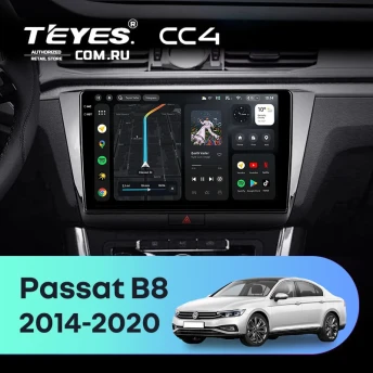 Штатная магнитола Teyes CC4 6/64 Volkswagen Passat B8 (2014-2020)