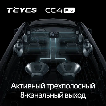 Штатная магнитола Teyes CC4 Pro 12/256 Mazda Premacy 1 (1999-2005)