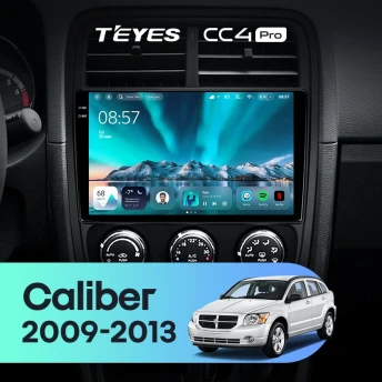 Штатная магнитола Teyes CC4 Pro 8/128 Dodge Caliber PM (2009-2013)
