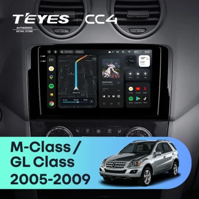 Штатная магнитола Teyes CC4 8/128 Mercedes-Benz GL-Class (2005-2009) F1