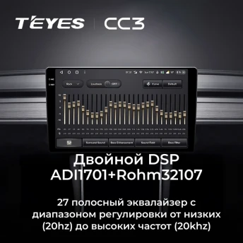 Штатная магнитола Teyes CC3 4/64 Mercedes-Benz SL-Class R230 (2008-2011) 7"
