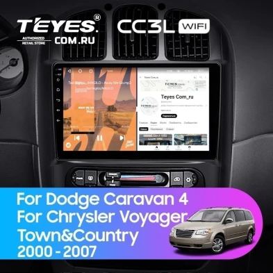 Штатная магнитола Teyes CC3L WiFi 2/32 Chrysler Voyager (2000-2007) Тип-A