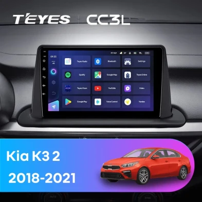 Штатная магнитола Teyes CC3L 4/32 Kia K3 2 (2018-2021)