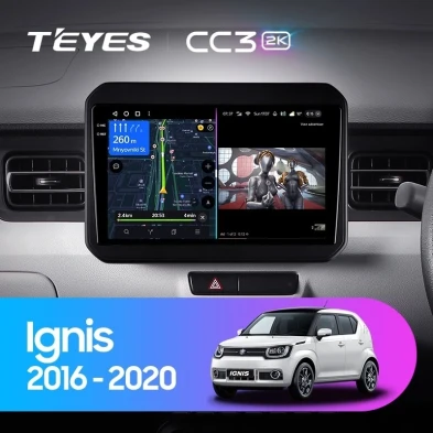 Штатная магнитола Teyes CC3 2K 6/128 Suzuki Ignis (2016-2020)