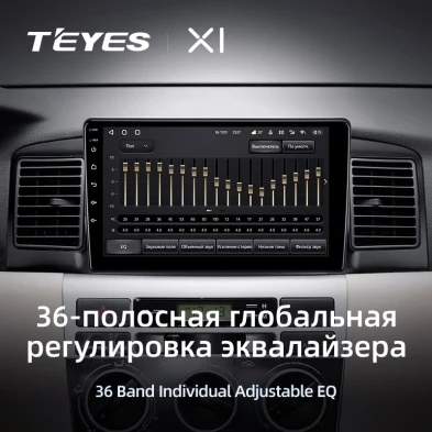 Штатная магнитола Teyes X1 4G 2/32 BYD F3 (2005-2013)