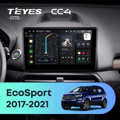 Штатная магнитола Teyes CC4 6/64 Ford EcoSport (2017-2021)
