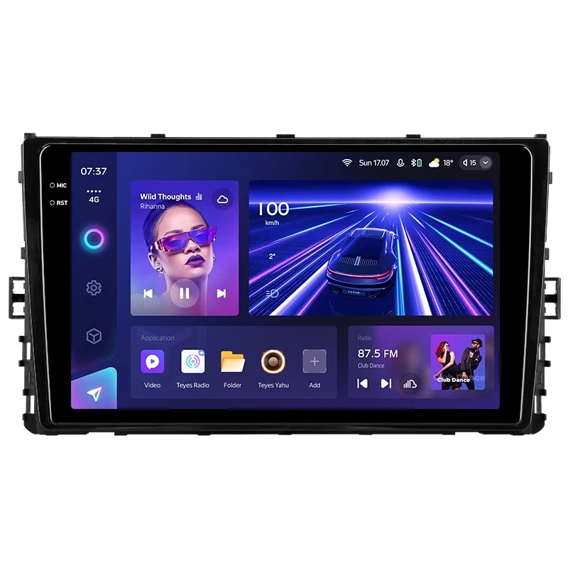 Переходная рамка Volkswagen Jetta 7 (2018-2022) (9")