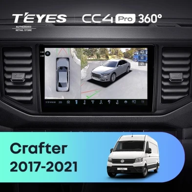 Штатная магнитола Teyes CC4 Pro 360 12/256 Volkswagen Crafter (2017-2021)