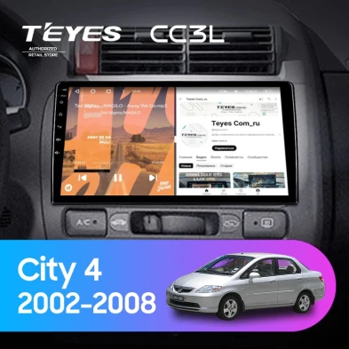 Штатная магнитола Teyes CC3L 4/64 Honda City 4 (2002-2008)