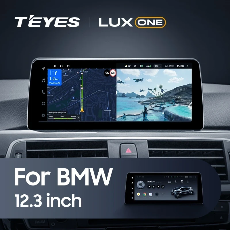 Штатная магнитола Teyes LUX ONE 6/128 BMW 3-Series 5 E90 E92 E93 E91 (CCC) (2004-2013) Universal