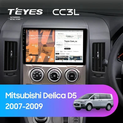 Штатная магнитола Teyes CC3L WiFi 2/32 Mitsubishi Delica D5 (2007-2009)