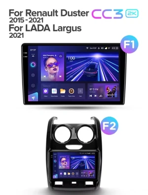 Штатная магнитола Teyes CC3 4/32 Lada Largus 2021+ F1