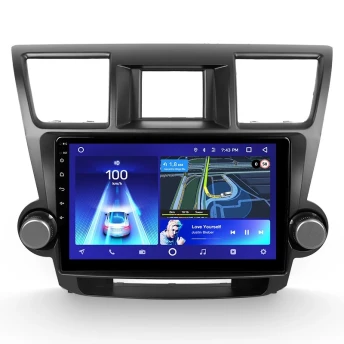 Переходная рамка Toyota Highlander 2 XU40 (2007-2013) F1 (10")