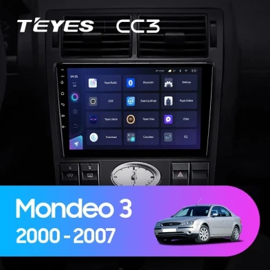 Штатная магнитола Teyes CC3 4/32 Ford Mondeo 3 (2000-2007) F1