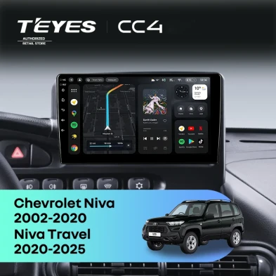 Штатная магнитола Teyes CC4 6/64 Chevrolet Niva (2002-2020)