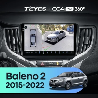 Штатная магнитола Teyes CC4 Pro 360 8/128 Suzuki Baleno 2 (2015-2022)
