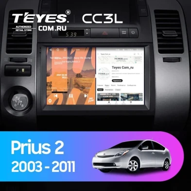Штатная магнитола Teyes CC3L 4/32 Toyota Prius XW20 (2003-2011) F1