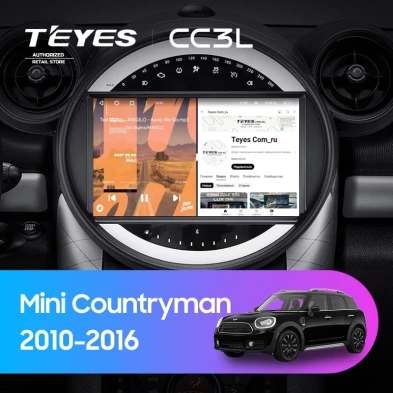 Штатная магнитола Teyes CC3L 4/64 Mini Countryman (R60) (2010-2016) F2