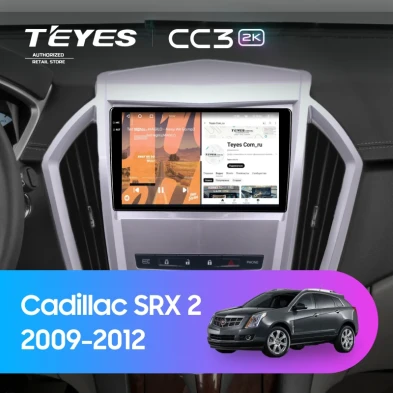 Штатная магнитола Teyes CC3 2K 360 6/128 Cadillac SRX 2 (2009-2012)